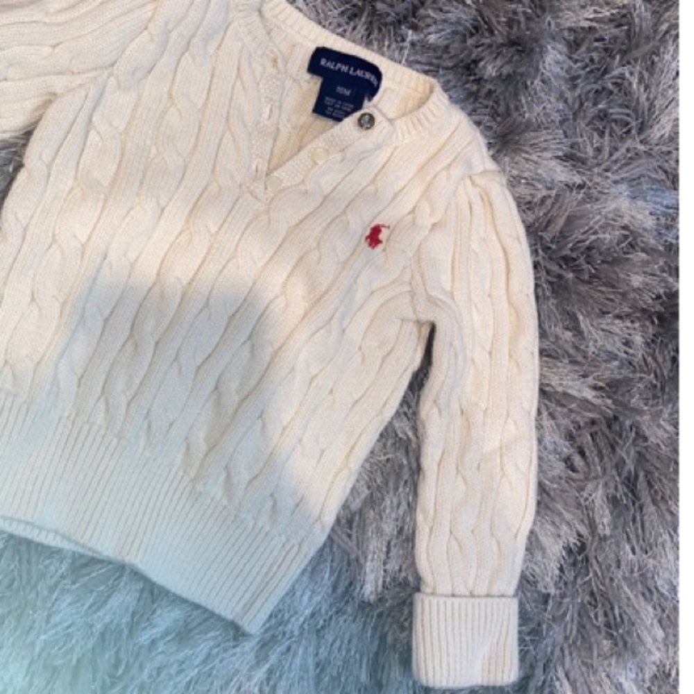 RHINESTONE RALPH LAUREN SWEATER